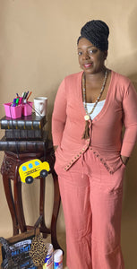 MRS. HARRIS CARDIGAN SET