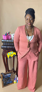 MRS. HARRIS CARDIGAN SET